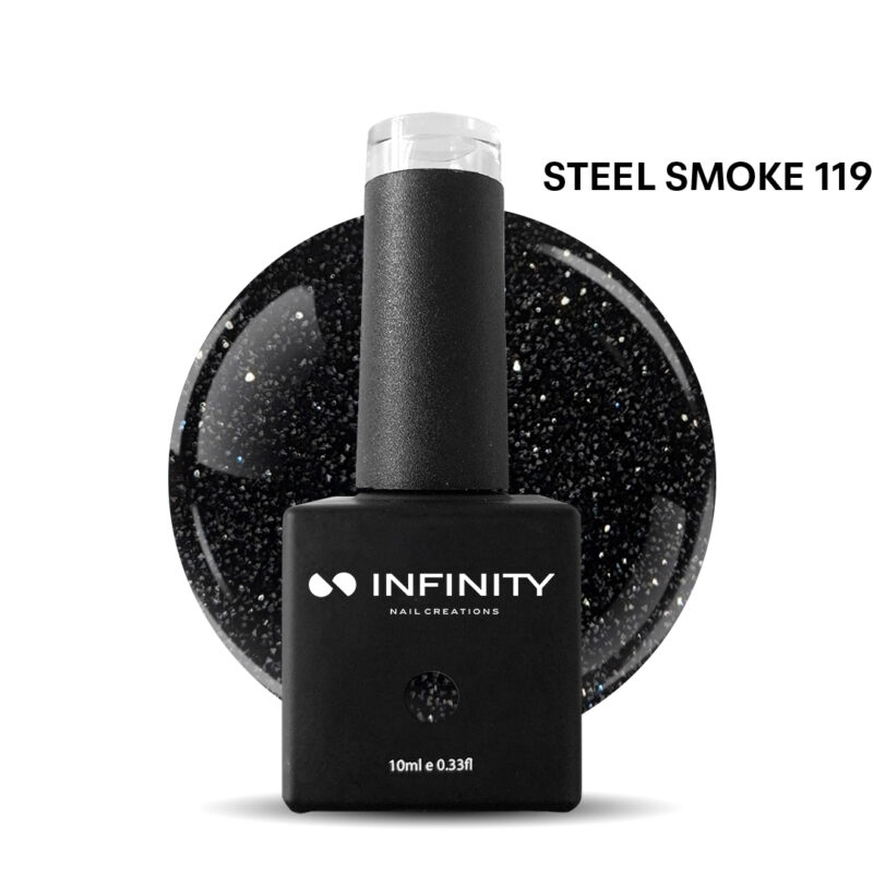 Infinity Ημιμόνιμο Βερνίκι Steel Smoke 119 10ml
