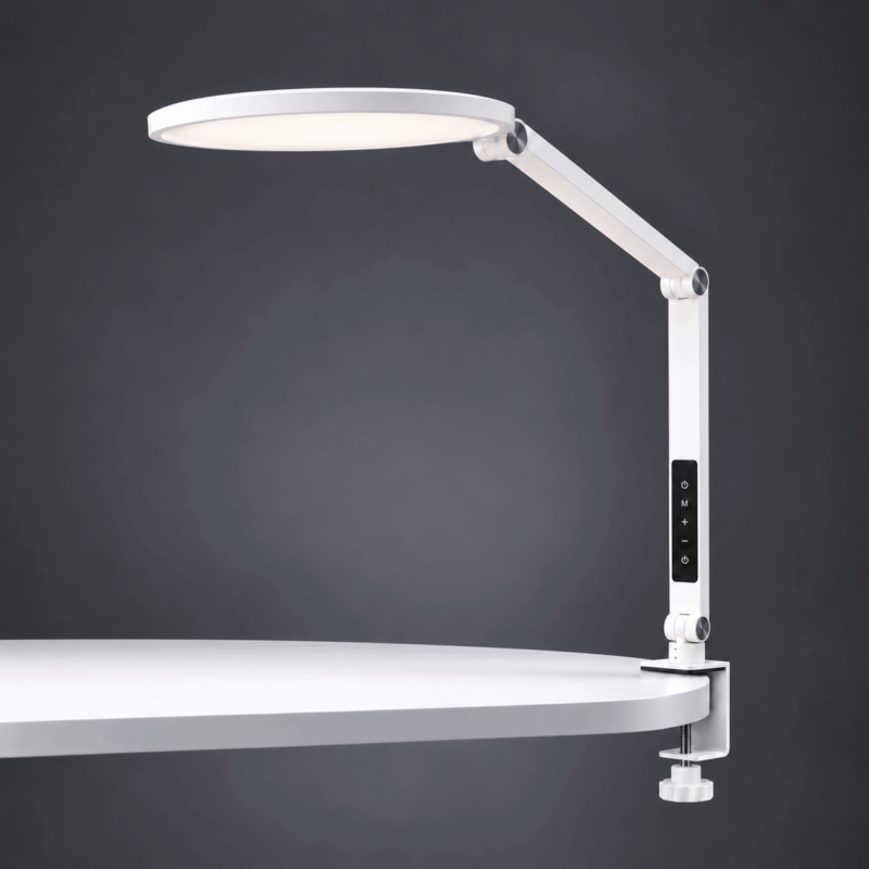 Kemmer T100 Λάμπα Γραφείου με Γάντζο LED