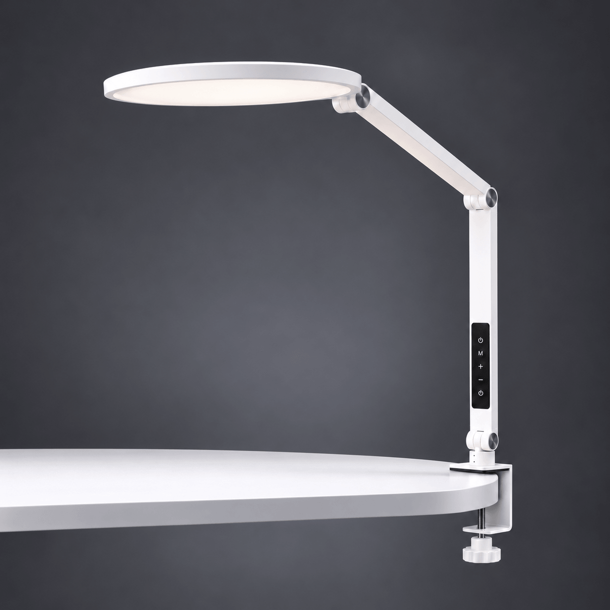 Kemmer T100 Λάμπα Γραφείου με Γάντζο LED