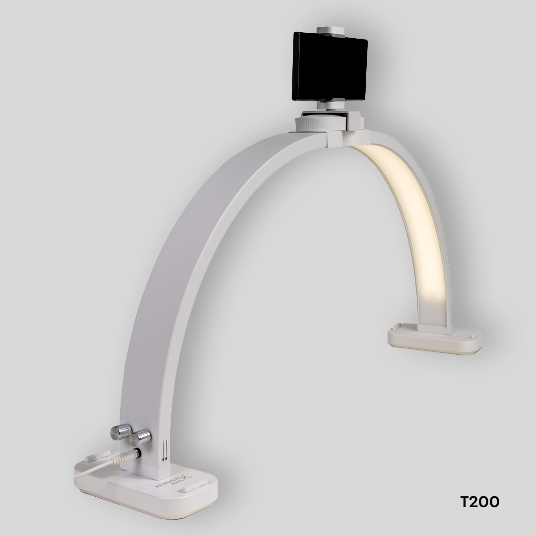 Kemmer T200 Λάμπα Γραφείου Μισοφέγγαρο LED