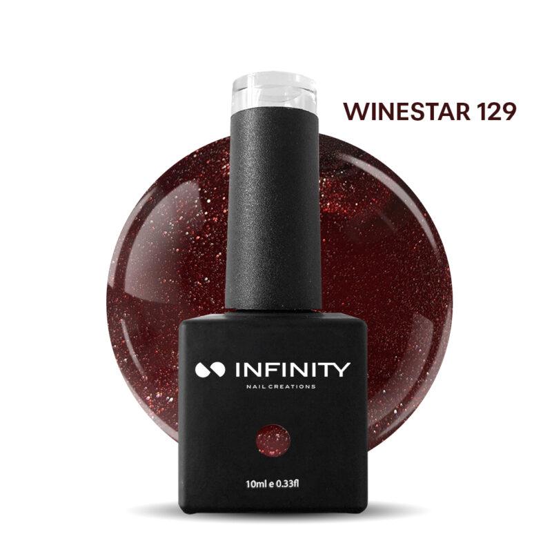 Infinity Ημιμόνιμο Βερνίκι Mag Wine Star 129 10ml