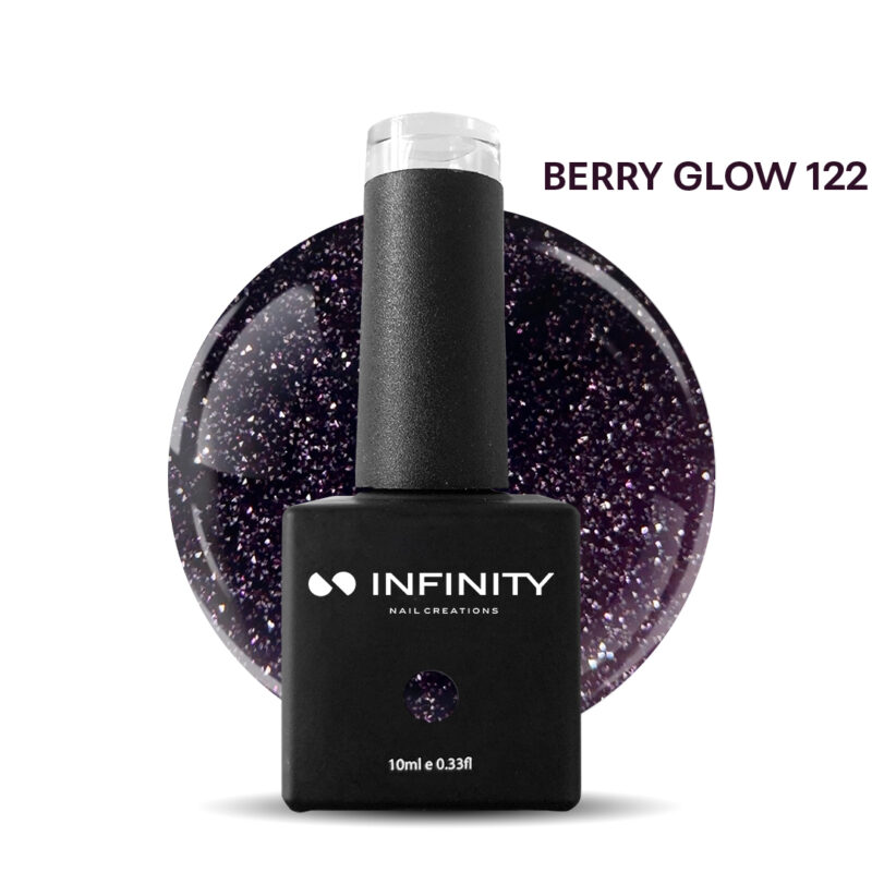 Infinity Ημιμόνιμο Βερνίκι Berry Glow 122 10ml