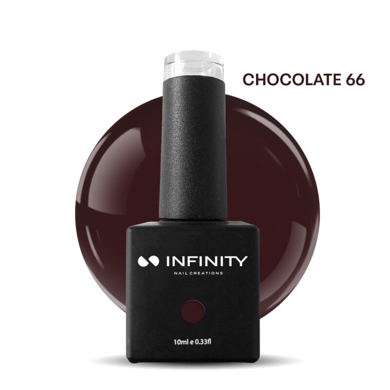 Infinity Ημιμόνιμο Βερνίκι Chocolate 66 10ml