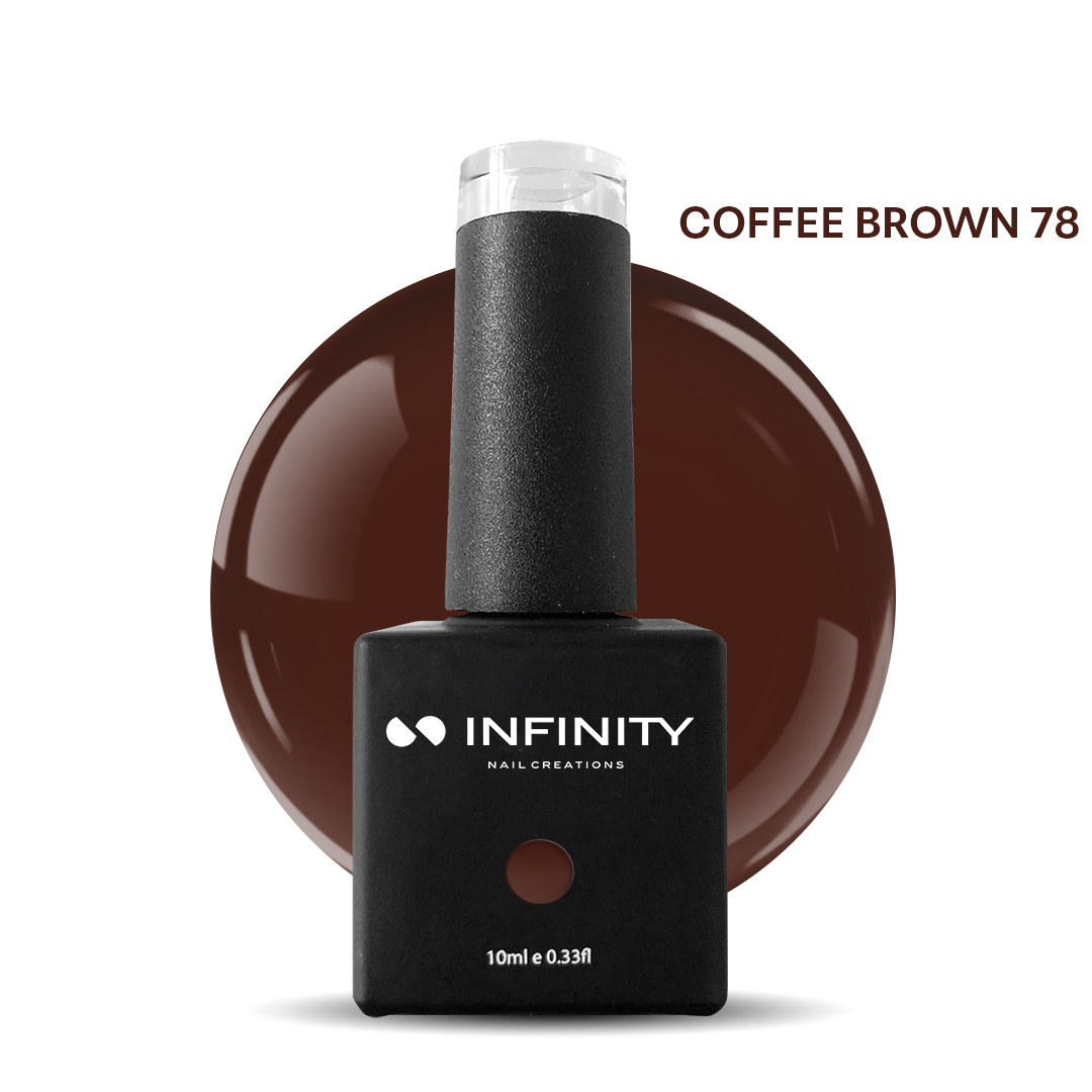 Infinity Ημιμόνιμο Βερνίκι Coffee Brown 78 10ml