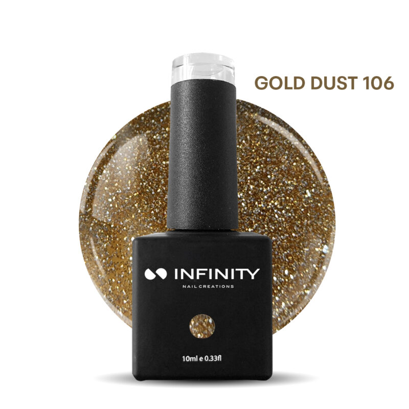 Infinity Ημιμόνιμο Βερνίκι Gold Dust 106 10ml