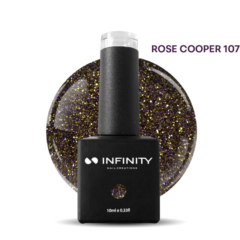 Infinity Ημιμόνιμο Βερνίκι Rose Cooper 107 10ml