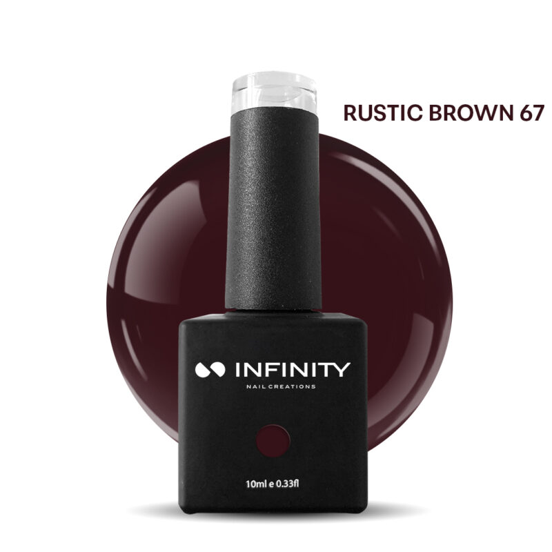 Infinity Ημιμόνιμο Βερνίκι Rustic Brown 67 10ml
